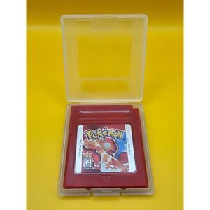 Pokémon Red Version (Nintendo Game Boy Color - GBC) TESTED & SAVES